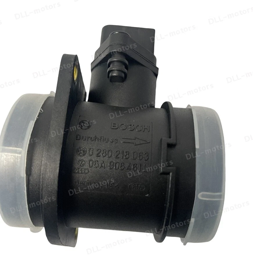 Sensor de flujo de masa de aire MAF 0280218063 para Audi A4 TT VW Golf Jetta 1.8T 06A906461L Foto 3 de 4
