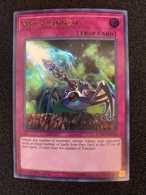 Virus Cannon LCKC-EN056 Legendary Collection Kaiba 1st Edition