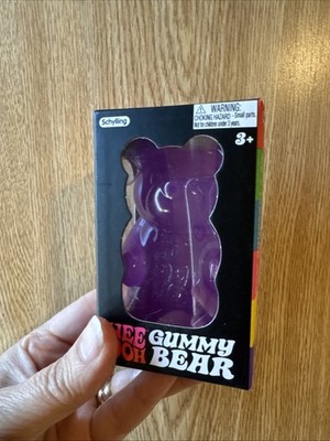NeeDoh Purple Gummy Bear Super Solid Sensory Toy Fidget Viral Squishy Needoh