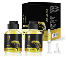 Salmon DNA Serum – 2 Pcs Salmon DNA Microneedling Serums for Face and Body, A...