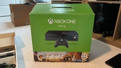 1TB XBOX ONE CONSOLE BUNDLE  (Fallout Edition) w/ Box (READ DESCRIPTION)