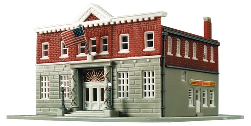 KIT DE FIANZAS WALTHERS LIFE-LIKE 4331382 ESCALA 1/87 HO ESTACIÓN DE POLICÍA LEÑOSO | Zustand: New
