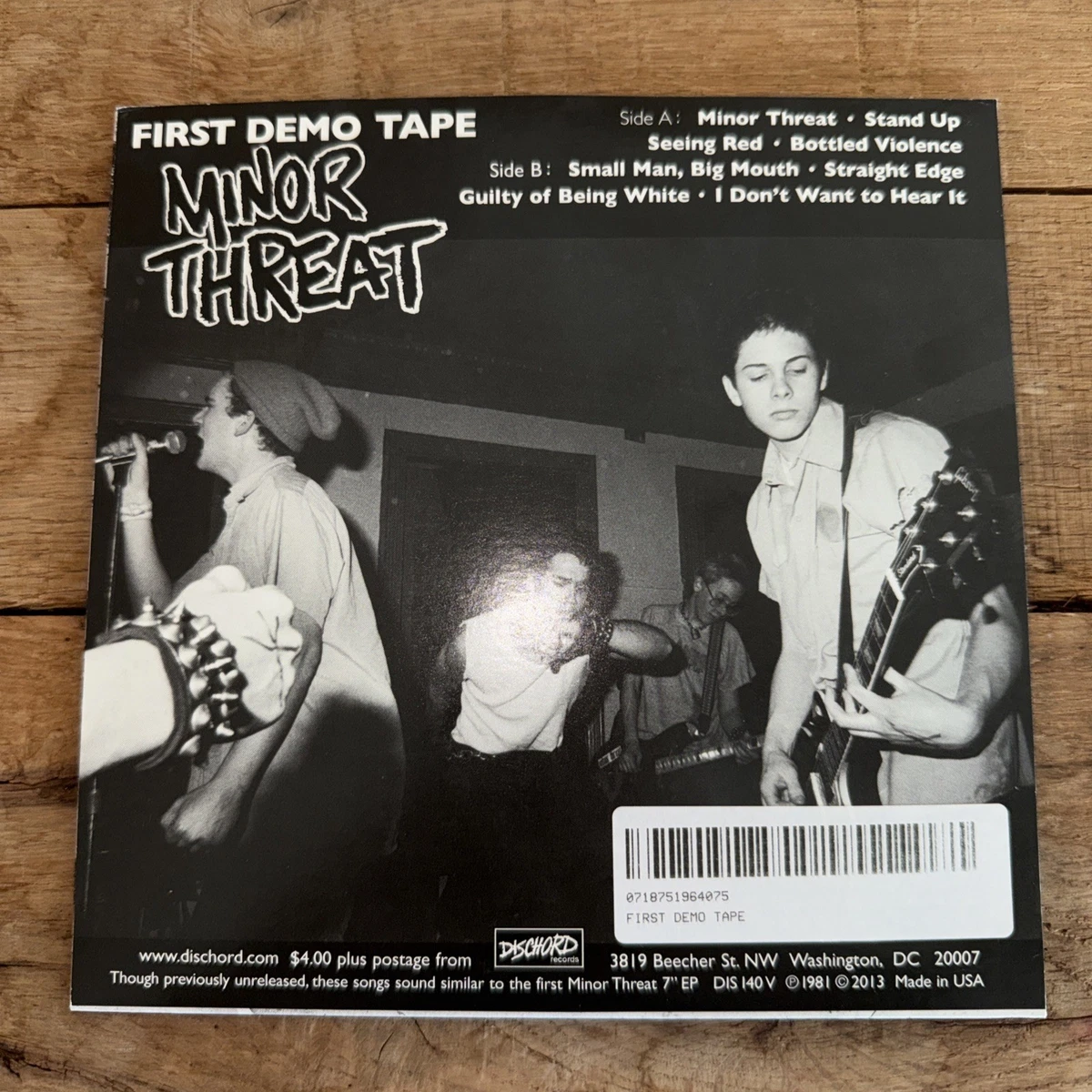 Minor Threat Single Vinyl Records for sale | eBay