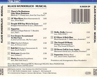 Klaus Wunderlich - Musical - Klaus Wunderlich CD TMVG The Cheap Fast Free Post