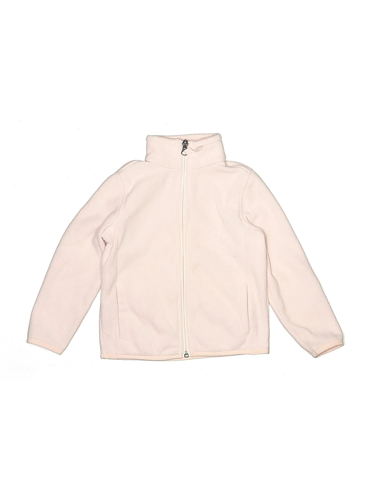 Amazon Essentials Girls Ivory Zip Up Hoodie 4T