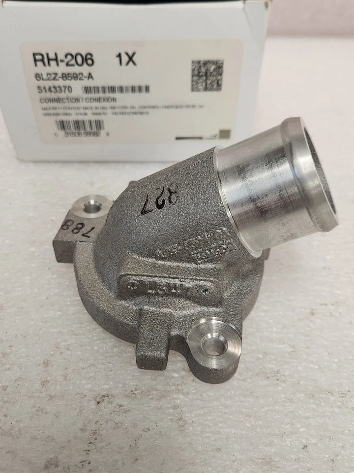 NUEVO OEM 2006-2010 FORD EXPLORER Termostato Carcasa Aluminio 6L2Z-8592-A RH-206 Foto 2 de 4