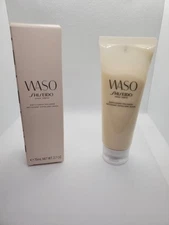 Shiseido WASO Soft + Cushy Polisher 2.7 oz | Skin Refining Exfoliator | New Seal