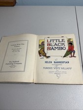 Little Black Sambo Published By Saalfield Bannerman Williams 1918 - 1924