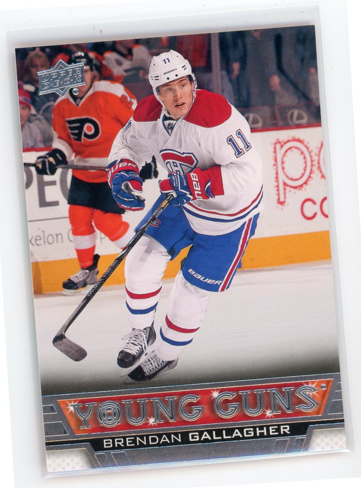 2013-14 Upper Deck Young Guns Brendan Gallagher #477 Rookie RC - Canadiens