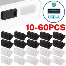 USB Charging Port Dustplugs Laptop Usb-a Anti Dust Cover Protective Caps for Tab