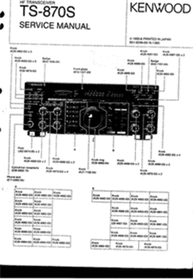 KENWOOD TS-870S 100W HF DSP Transceiver Ham Radio w/Microphone