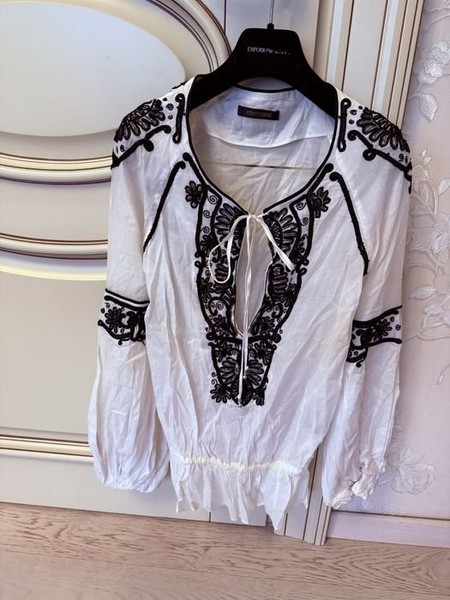 Women Roberto Cavalli Shirt White Cotton