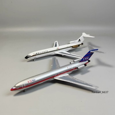 1:250 Scale Boeing B727-200 Alloy Civil Aviation Aircraft Model Gift Ornament