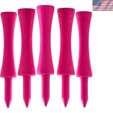 100 Eco-Friendly Bamboo Golf Tees Multiple Colors Sizes for Every Golfer