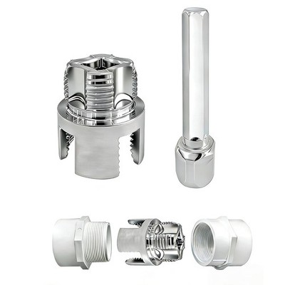 1 Inch PVC Pipe Threader Kit Internal & External Threading Tool for Plastic Pipe