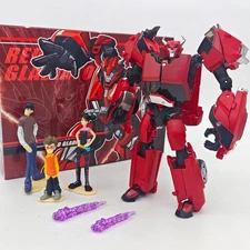 APC Toys Transformation 14CM Red Gladiator Cliffjumper Action Figure with Bonus
