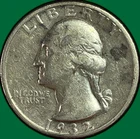 1932-S Washington Quarter Silver Extremely Fine XF Coin #41267