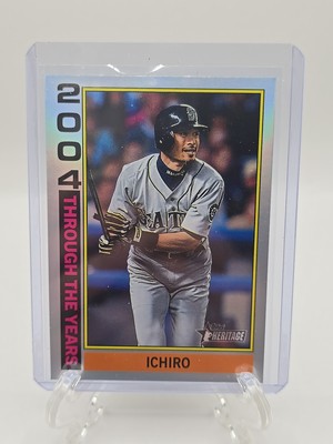 2025 Topps Heritage Ichiro Through The Years Holographic Foil #TTY-17