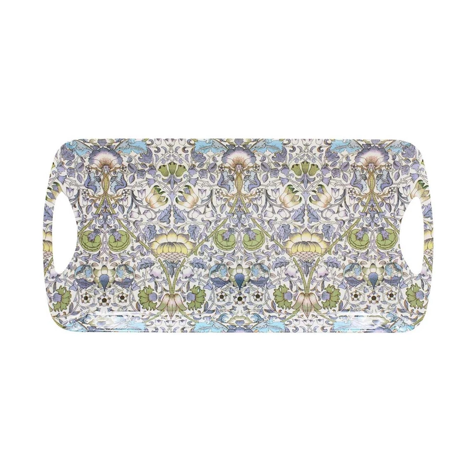 LESSER & PAVEY Serving Tray William Morris Lodden Medium Plastic Platter Drinks & Food Tray