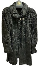 pelliccia astrakan (persiano) Nera Vintage - Elegante - Made In Italy