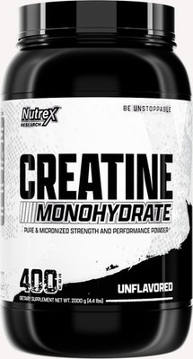 Nutrex CREATINE Monohydrate Bulk Powder Micronized Unflavored 400 Svg 2000 Grams