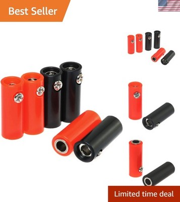 6PCS Durable 4mm Banana Female Socket Connectors for Superior Audio Performance