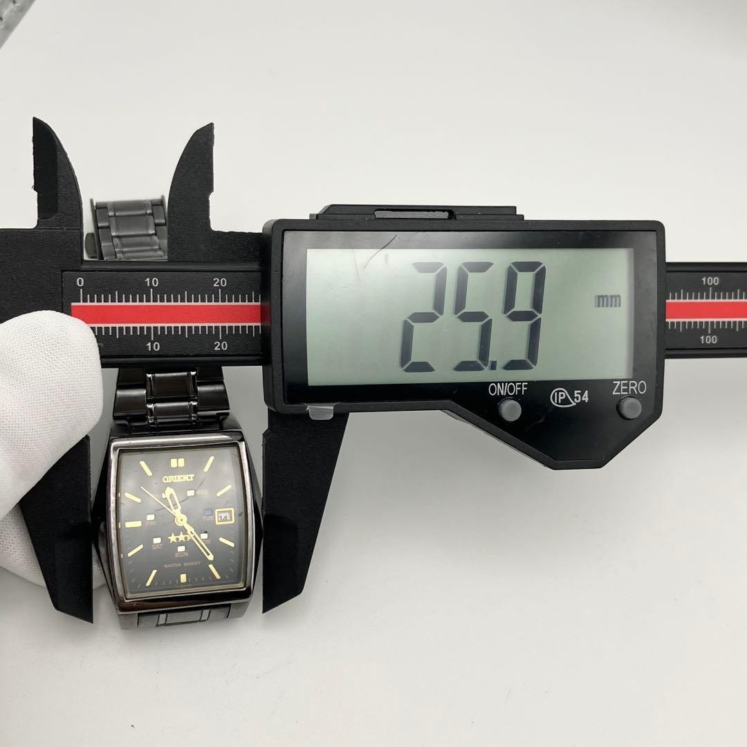 Working Orient Mens Three Star Automatic Watch wi… - image 9