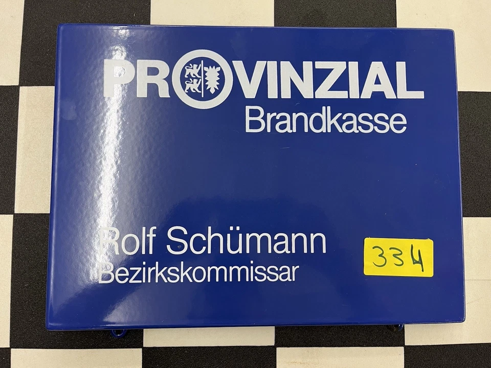 Provinzial Brandkasse Emailschild Lagerschild Boos & Hahn - Bild 1 von 4