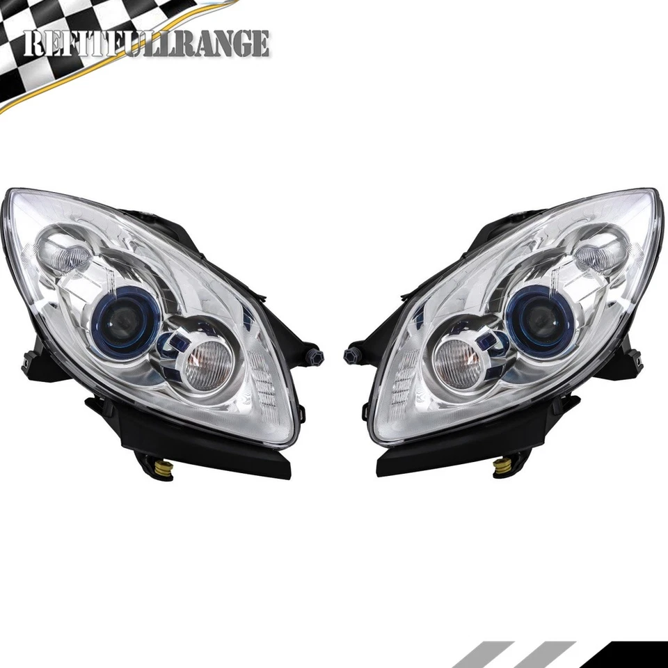 Left&Right Headlights HID w/o AFS For Buick Enclave 2008 2009 10 2011 2012 Foto 2 de 4