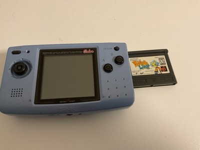 SNK Neo GEO Pocket Color teildefekt mit Spiel Puzzle Link