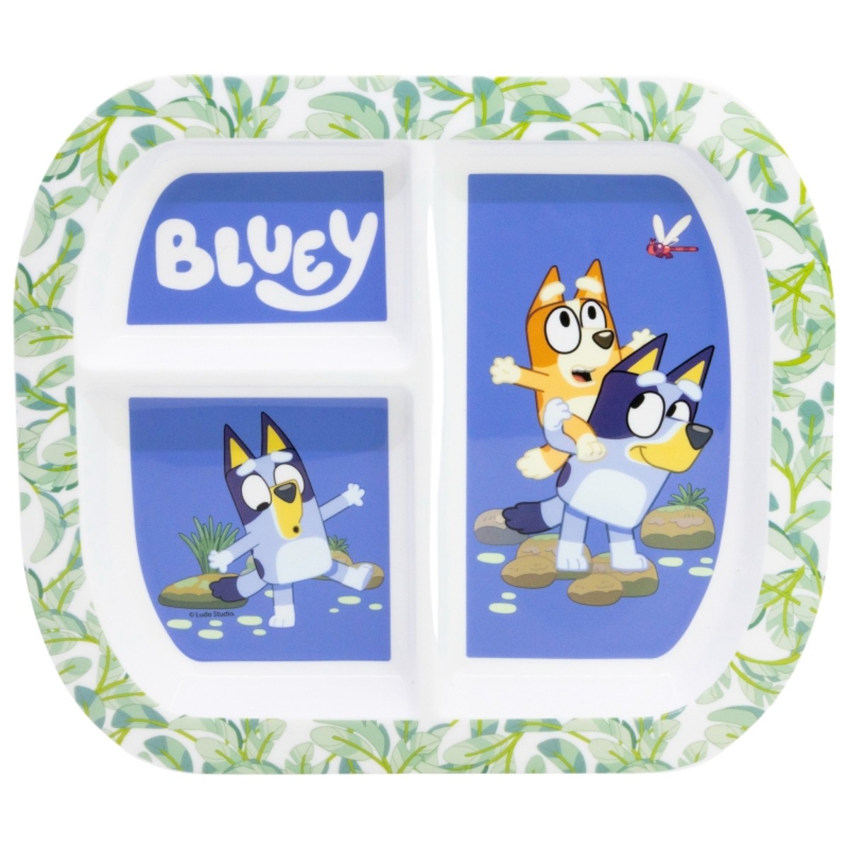 Детский магазин Bluey rechteckig Teller mit 3 в Фехерне Микровелленгеигнет 2790₽