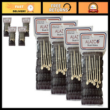 28pc Vintage Hair Rollers Set - Medium Brush Curlers Pins, Mesh Curling Tools