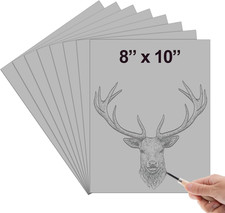 Yeaqee 4 Pcs 8 X 10 Inch Linoleum Block Rubber Carving Block Soft Linocut Blocks