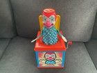 Vintage 1976 Mattel Jack In The Music Box Clown Toy WORKING