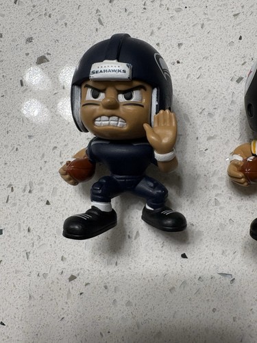 Lot of 2 Vintage NFL Lil’ Teammates Figures Seahawks & Steelers Running Backs - Picture 2 of 6