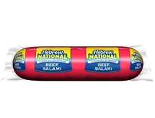 Hebrew National Salami, Beef Salami 2-PACK 2 Lbs Each Total Weight 64 oz (4 Lbs)