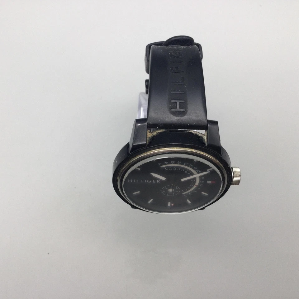 Tommy Hilfiger Reloj Hombre 44mm Multifunción TH.306.1.41.2435 Día Fecha Foto 3 de 4