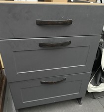 Used Kitchen Unit With Drawers 500mm Assembled x 2 