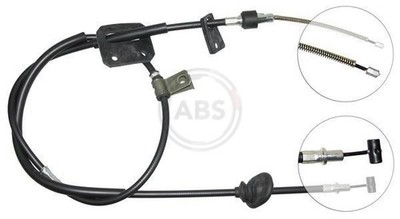 HELLA PAGID 8AS 355 663-391 Cavo comando, Freno