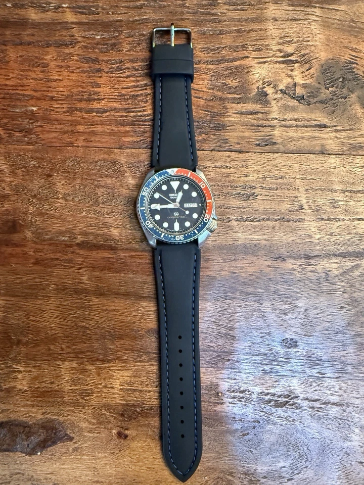 Vintage 1978 Seiko 7548-700F Quartz Pepsi 150m Diver Watch Working - Image 2 of 4