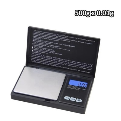 0.01g 500g Digitale Präzisionswaage Feinwaage Taschenwaage Goldwaage Briefwaage