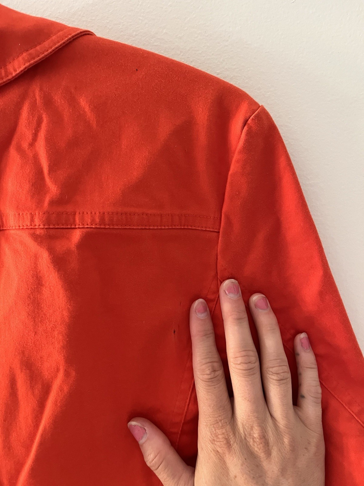 Ruby Rd. Cropped Tangerine Jacket 3/4 Sleeves Y2K… - image 6