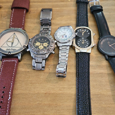 Harry Potter Fossil Mark Naimer Shengke Mixed Lot Watches HP5010 PR-500 #92462