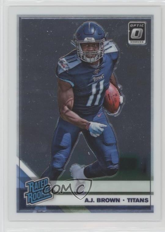 2019 Panini Donruss Optic Rated Rookie AJ Brown #164 Rookie RC 1k54