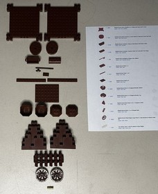 LEGO Castle: Citadel of Orlan (8780) Complete W/ Minifigs & Manual No Box