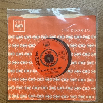PETER GREEN S FLEETWOOD MAC - I BELIEVE MY TIME AIN T  LONG - 1967 CBS (B.H.)