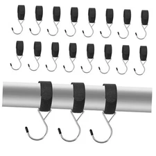 16pcs Ice Fishing Shelter Coat Hooks, Heavy Duty Ice Shack Hooks Ice Shanty 
