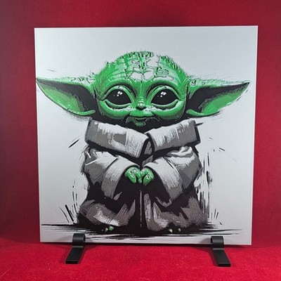  Mystic Forest Creature 3D Hueforge Art Cute Sci-Fi Decor 8x8