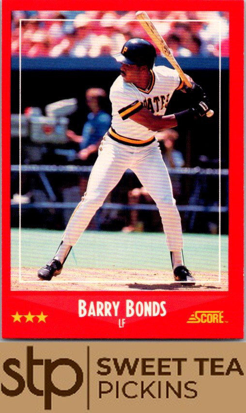 1988 Score #265 Barry Bonds