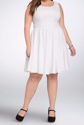 torrid all white dresses